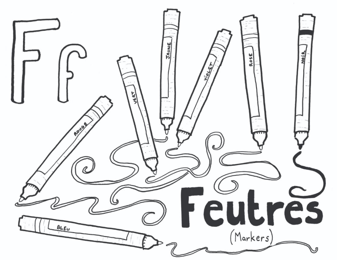 F · Feutres (Markers)